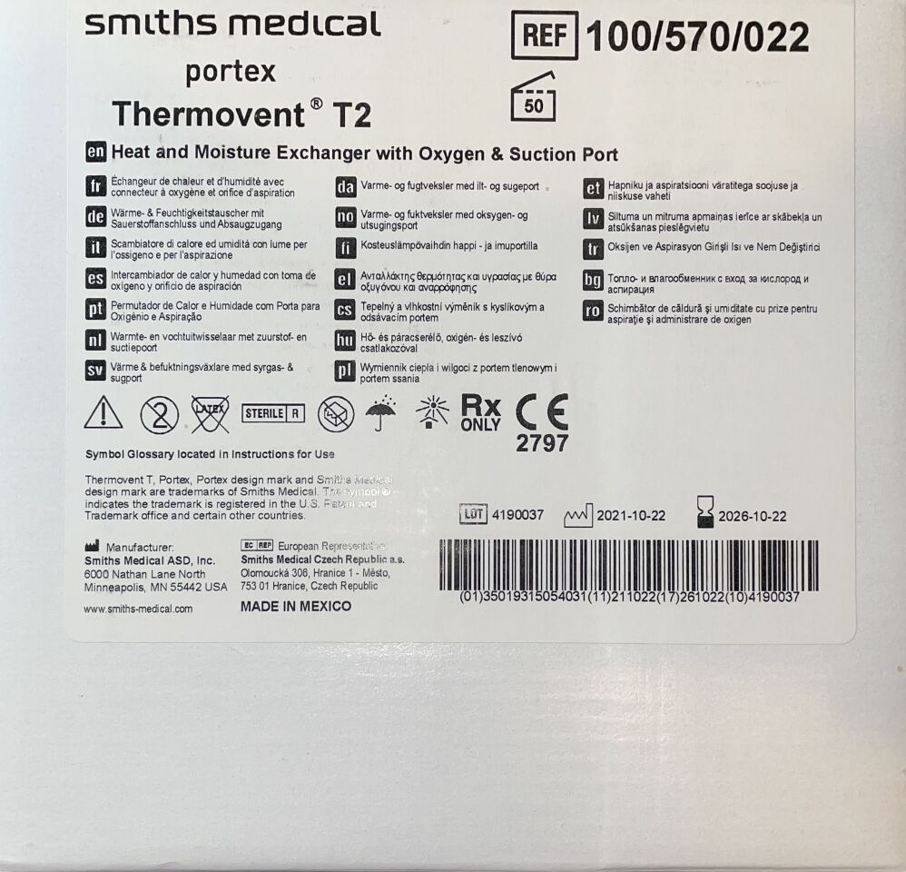 Thermovent T2 Portex