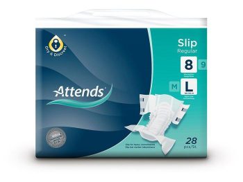 Attends Slip Regular 8 large 28's Pack