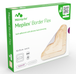 Molnlycke Mepilex Border Flex 15x15cm (6x6 inch) 5/Pack