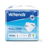Attends Pull-Ons 10 Disposable Pants for Incontinence 14/Pack